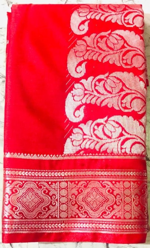 Buy UK WORLDS Printed, Woven, Polka Print, Solid/Plain Banarasi Silk Blend,  Jacquard Pink Sarees Online @ Best Price In India | Flipkart.com