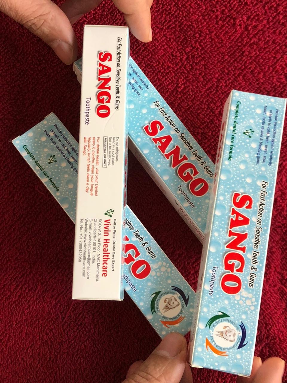 SANGO TOOTHPASTE COMPLETE DENTAL CARE FORMULA