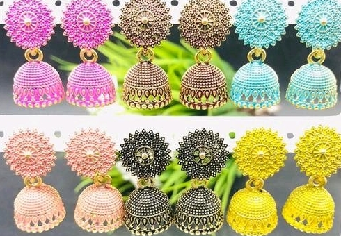 How To Make Silk Thread Jhumkas Hoop Style|Ring style silk Thread Jhumkas | Silk  thread earrings designs, Silk thread earrings, Thread bangles design